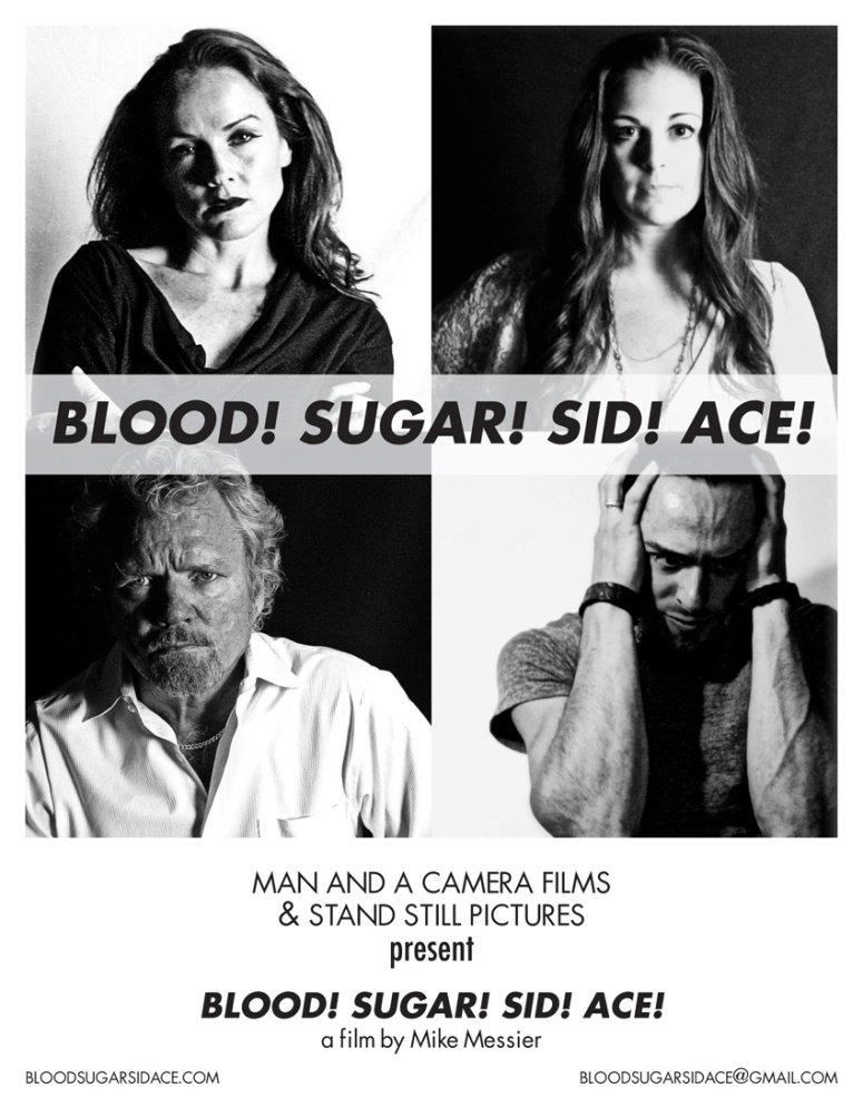Mike Messier's Film Poster for Blood! Sugar! Sid! Ace!